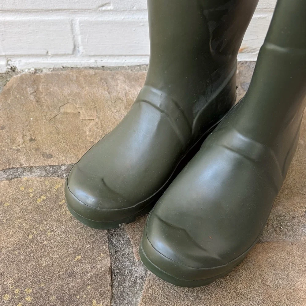 Barbour Bede Wellington “Wellie” Boots in Olive, SZ UK 3 (US 5.5-6) EUC - Picture 6 of 12